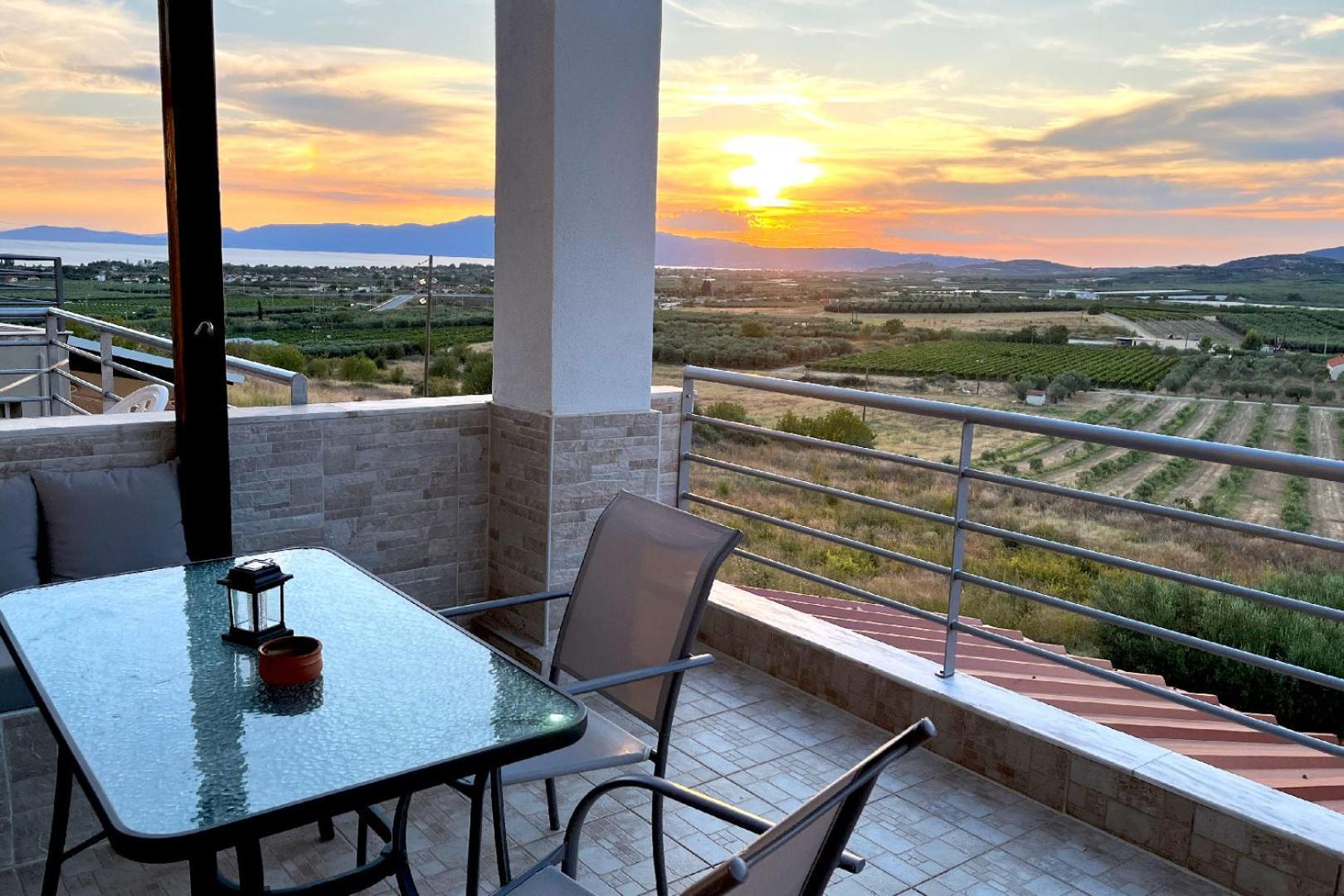 Vila Panoramico View Karianí Exteriér fotografie